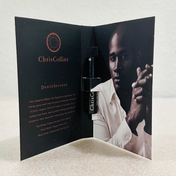π© New π© World of Chris Collins Danse Sauvage Deluxe Vial Spray for Men, 1.2 ml - Picture 3 of 5